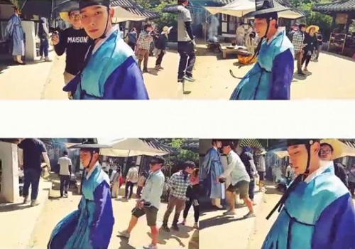 Mỹ nam "đẹp hơn hoa" bị gãy xương mũi trên phim trường - 2