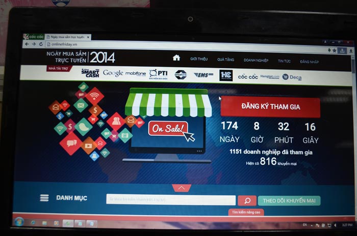 Việt Nam sắp tổ chức ngày mua sắm trực tuyến Online Friday 2015 - 1