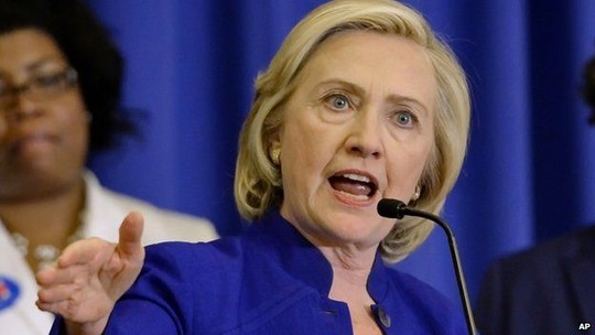 Bà Hillary phát động chiến dịch tranh cử tổng thống - 1