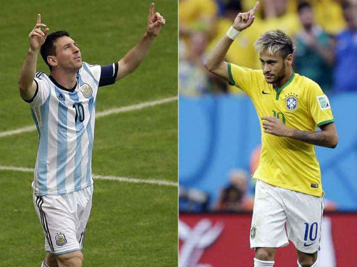Brazil thắng khổ: Khi Neymar hay hơn Messi - 1