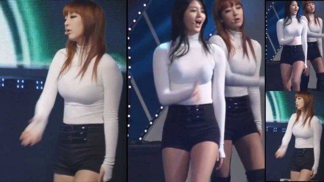 10 pha tranh cãi vì mặc khiêu khích của nữ ca sỹ Hàn - 6