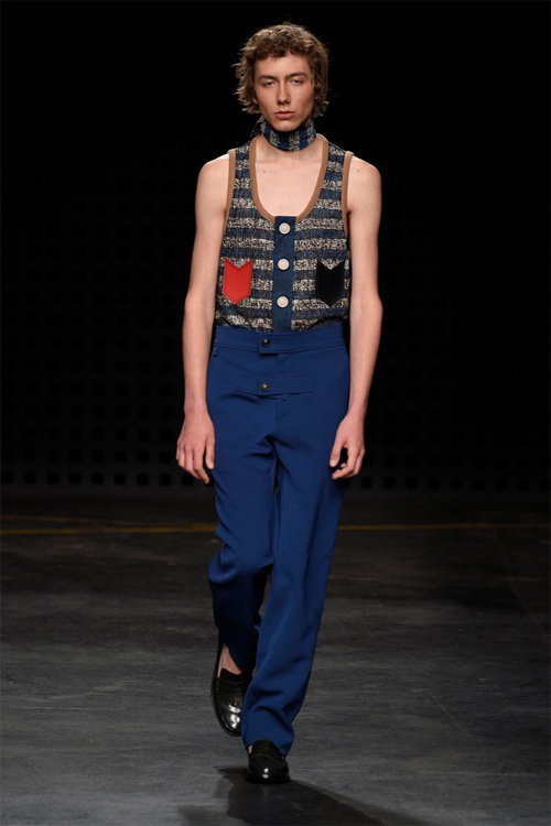 Áo yếm nữ gây sốc trên sàn diễn thời trang nam - 13