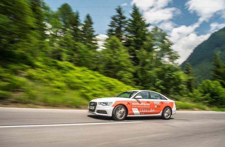 Audi A6 Ultra xuyên 14 nước với một lần nạp nhiên liệu - 1