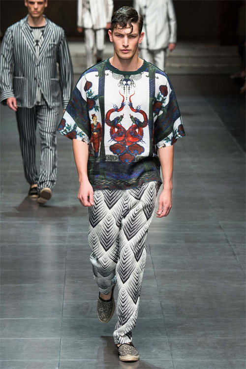 Xao lòng trước thiết kế nam đẹp lạ của Dolce&Gabbana - 4