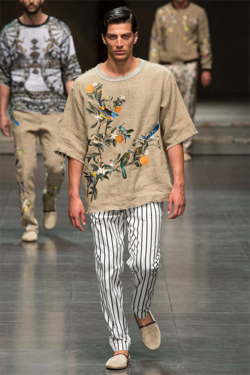 Xao lòng trước thiết kế nam đẹp lạ của Dolce&Gabbana - 12