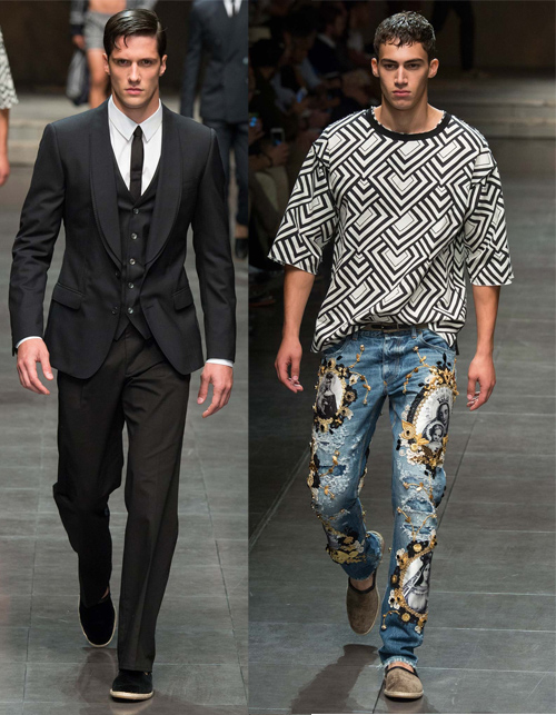 Xao lòng trước thiết kế nam đẹp lạ của Dolce&Gabbana - 8