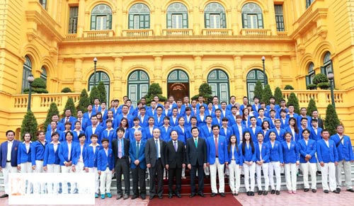 Chủ tịch nước giao nhiệm vụ cho thể thao Việt Nam - 1