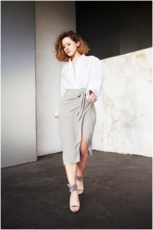 Váy quấn và cảm hứng mặc đẹp cho ngày hè - 8