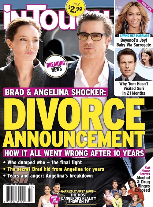 Xôn xao tin Brad Pitt, Angelina Jolie ly hôn - 1