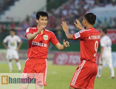 TRỰC TIẾP B.Bình Dương - HAGL: Bất lực (KT) - 16