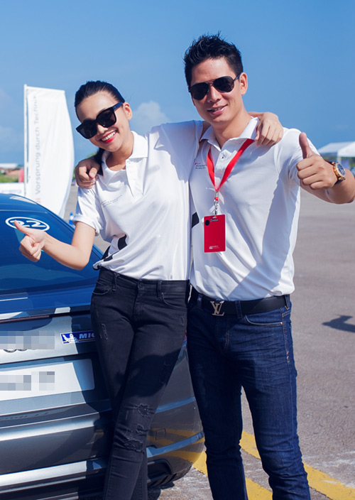 Thanh Hằng khoe dáng chuẩn với cặp chân dài 1m2 - 4