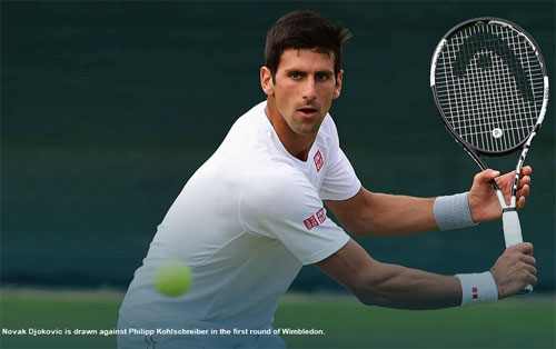Djokovic – Kohlschreiber: Ba set như một (V1 Wimbledon) - 1