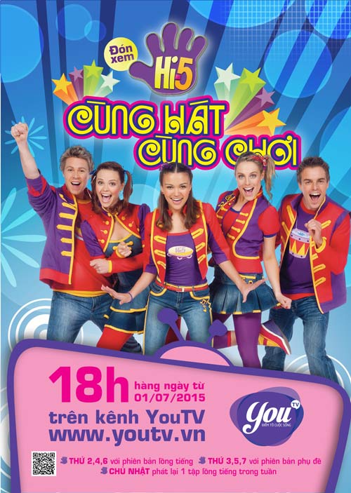“Hi5 – Cùng hát cùng chơi”: Sân chơi bổ ích cho bé yêu - 4