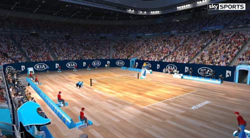 Khó tin: Australian Open đổi sang mặt sân gỗ - 1