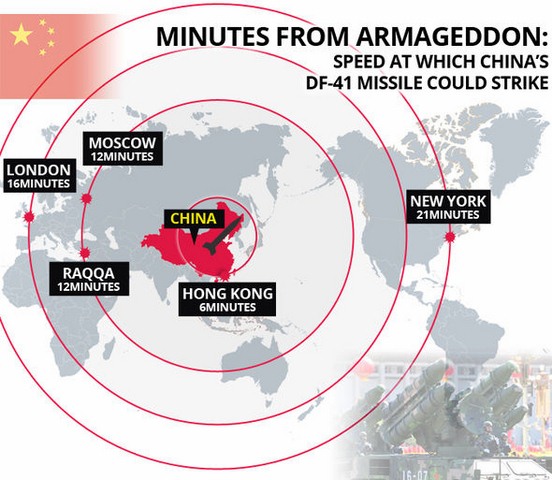 Tên lửa TQ chỉ cần 21 phút bắn tới 10 mục tiêu ở Mỹ - 2