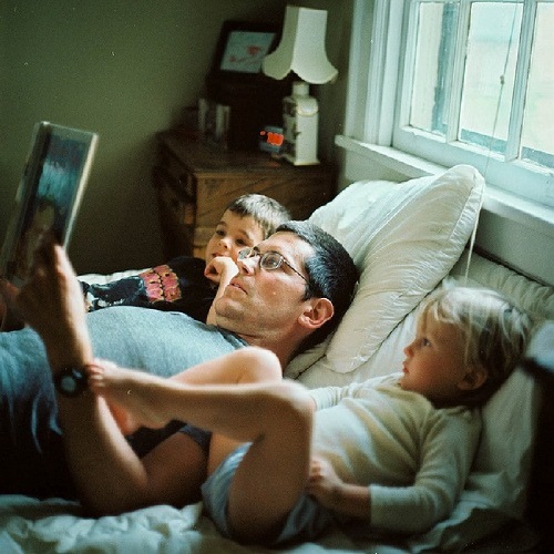 Khoảnh khắc tuyệt đẹp của cha và con - 12