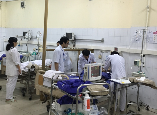 Cháy khí lò than, 6 công nhân gặp nạn - 1