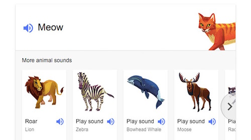 Google Search có tính năng &#34;nghe tiếng động vật&#34; - 1
