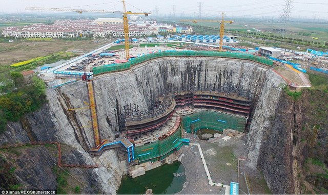 TQ: Đào sâu 80m xây khách sạn 10.000 tỉ - 1
