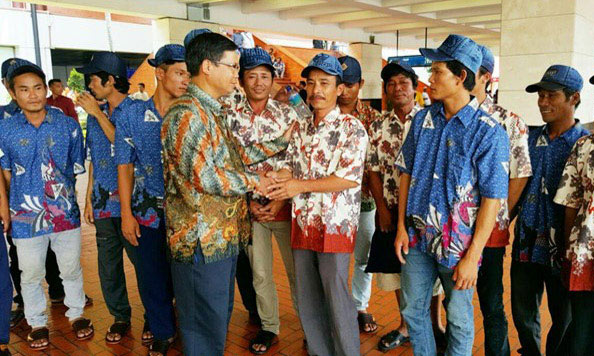 18 ngư dân Việt Nam bị bắt ở Indonesia được đưa về nước