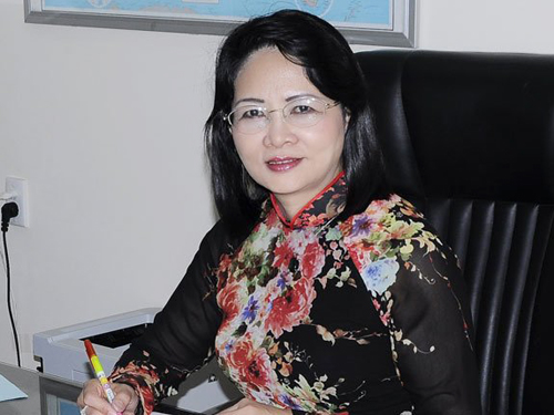 Phó chủ tịch nước Việt Nam Đặng Thị Ngọc Thịnh nhậm chức