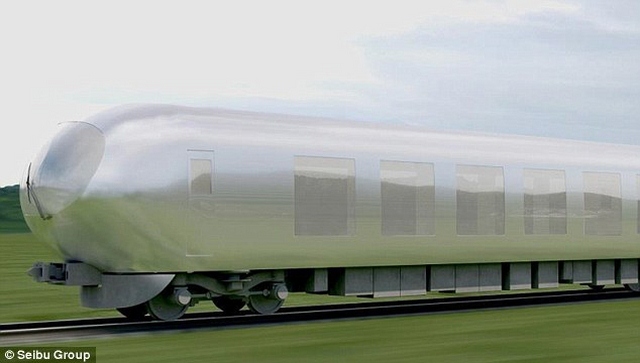 Nhật chế tạo tàu hỏa “tàng hình” đầu tiên trên thế giới - 1