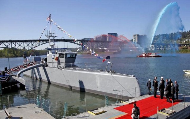 Mỹ hạ thủy "sát thủ diệt ngầm" tự điều khiển - 1