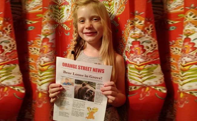 Cô bé 9 tuổi dũng cảm làm phóng viên điều tra - 1
