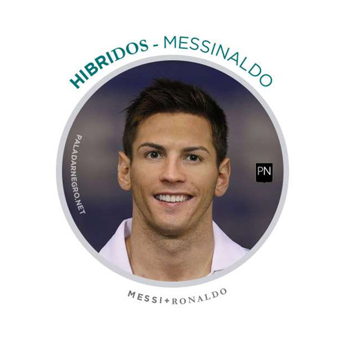 Khi Messi và Ronaldo dung hợp thành… Messinaldo - 1