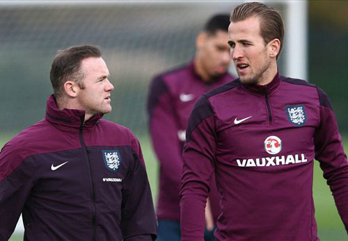 Kane & Vardy chưa đủ tầm "qua mặt" Rooney ở ĐT Anh - 1