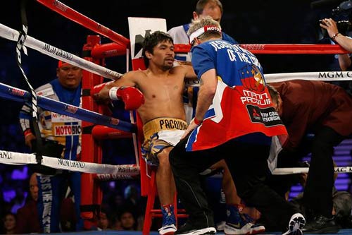 trận đấu cuối cùng của Pacquiao vs Bradley