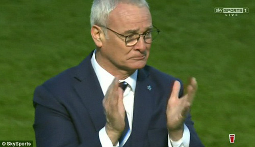 Leicester lần đầu dự Champions League, Ranieri rơi lệ - 2