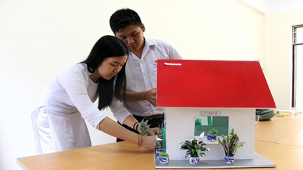 Nhà chống ô nhiễm của học sinh lớp 10 ở Đà Nẵng - 1