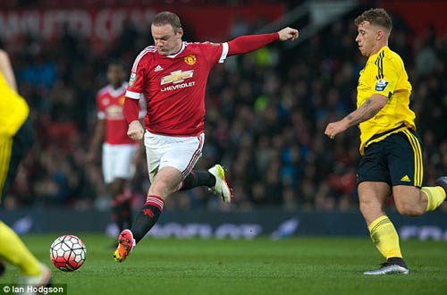 Tái xuất, Rooney chơi xông xáo ở đội U21 MU - 1