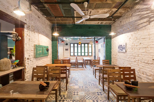 “Góc quê” không gian lạ trong lòng Hà Nội - 4