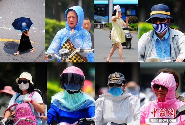 Muôn kiểu chống chọi với "chảo lửa" ngày hè khi ra phố - 6