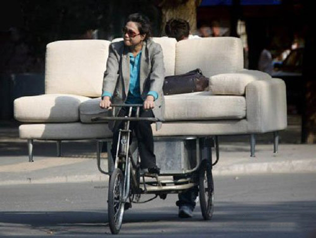 "Xích lô" gắn đệm thế hệ mới.