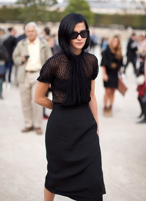 Trang phục màu đen vẫn đáng để thử - 2