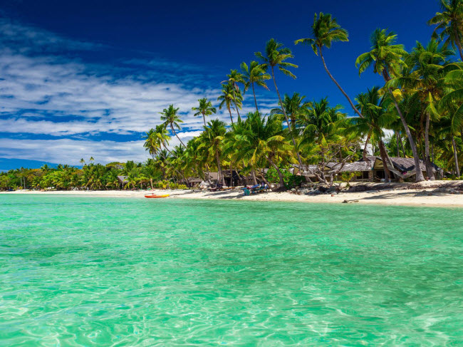 Đảo Fiji được là một trong những thiên đường du lịch hàng đầu thế giới, đặc biệt dành cho những du khách thích lặn bình khí và ống thở.