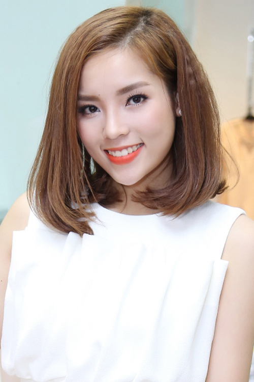 Cân đo nhan sắc Kỳ Duyên sau mỗi lần đổi kiểu tóc - 2