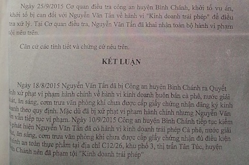Chậm đăng ký kinh doanh, chủ quán phở sắp hầu tòa - 3