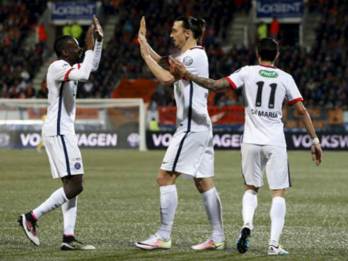 Lorient - PSG: Ibrahimovic lại là vai chính - 1