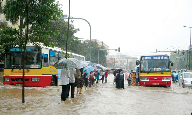 Hà Nội vẫn ngập nặng nếu mưa to - 1
