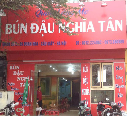 Giải mã sức hút của bún đậu Nghĩa Tân - 1