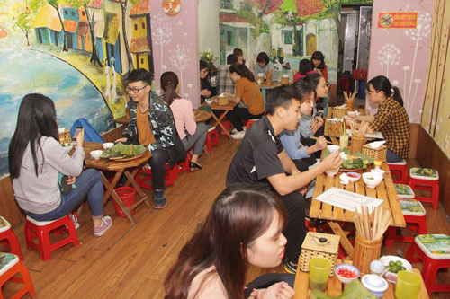 Giải mã sức hút của bún đậu Nghĩa Tân - 2