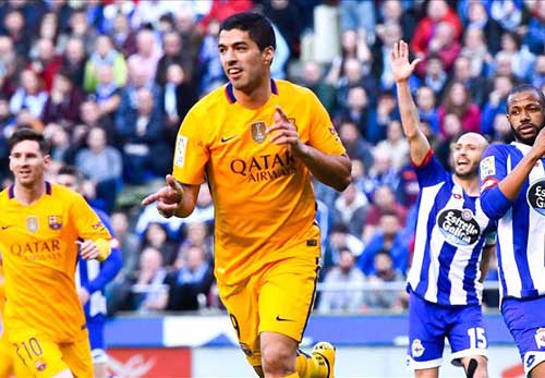In dấu giày vào 7 bàn, Suarez đi vào lịch sử Liga - 1