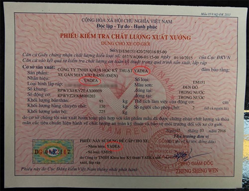 Một số đặc điểm phân biệt xe điện Xman Yadea chính hãng đơn giản - 2