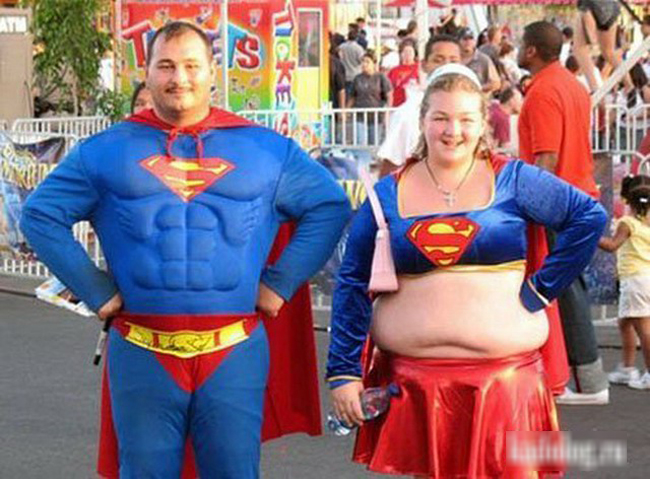 Gia đình "Super man" phiên bản lỗi.