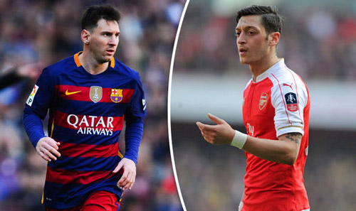 Messi vượt Ozil, là “trùm chọc khe” ở châu Âu - 1