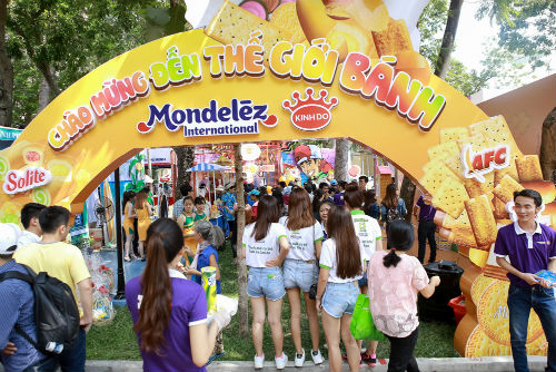 Sôi động ngày hội “Thế giới bánh Mondelez Kinh Đô” giữa lòng Sài Gòn - 1